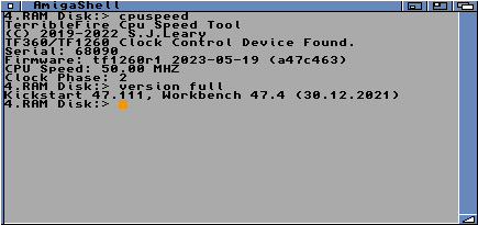 Firmware 68090 for TF1260 - Amiga