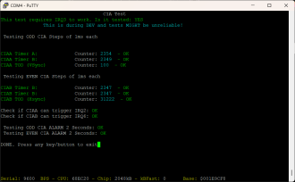 05d - IRQ a CIA test - CIAs test - experimentální