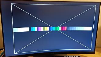 06c - Graphictests - Testpicture in lowres 32Col - obrazovka